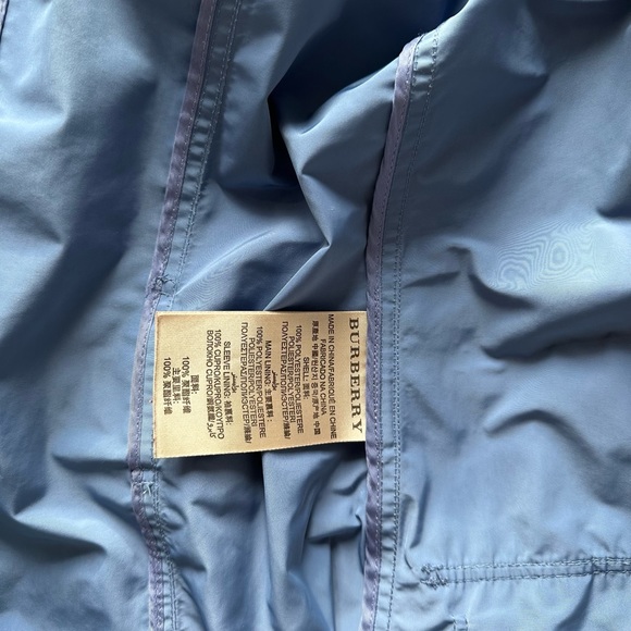 Light blue Burberry Trench Coat - Picture 6 of 14